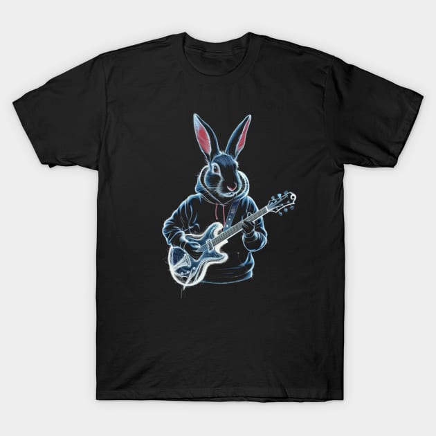 Jack Rabbit Blues T-Shirt by INLE Designs